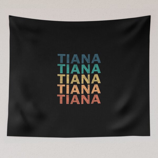 Item preview, Tiana Name T Shirt - Tiana Vintage Retro Tiana Name Gift Item Tee designed and sold by choonhoven.
