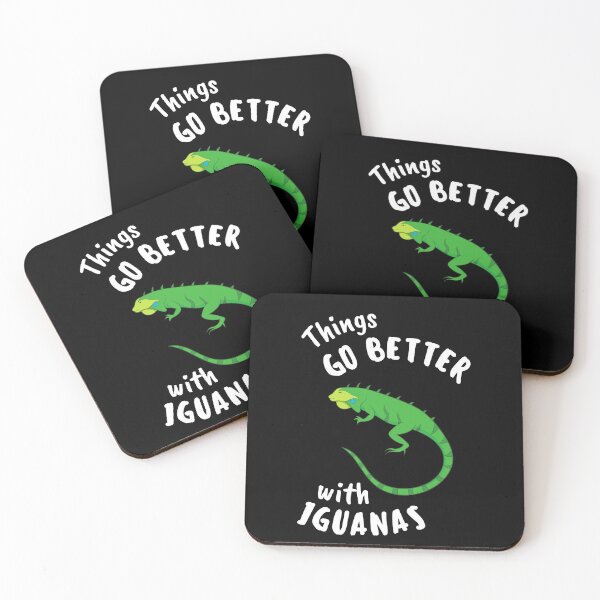 Item preview, Things go better with iguanas |gift for iguana keeper | gift for lizard mom designed and sold by OleeVO.