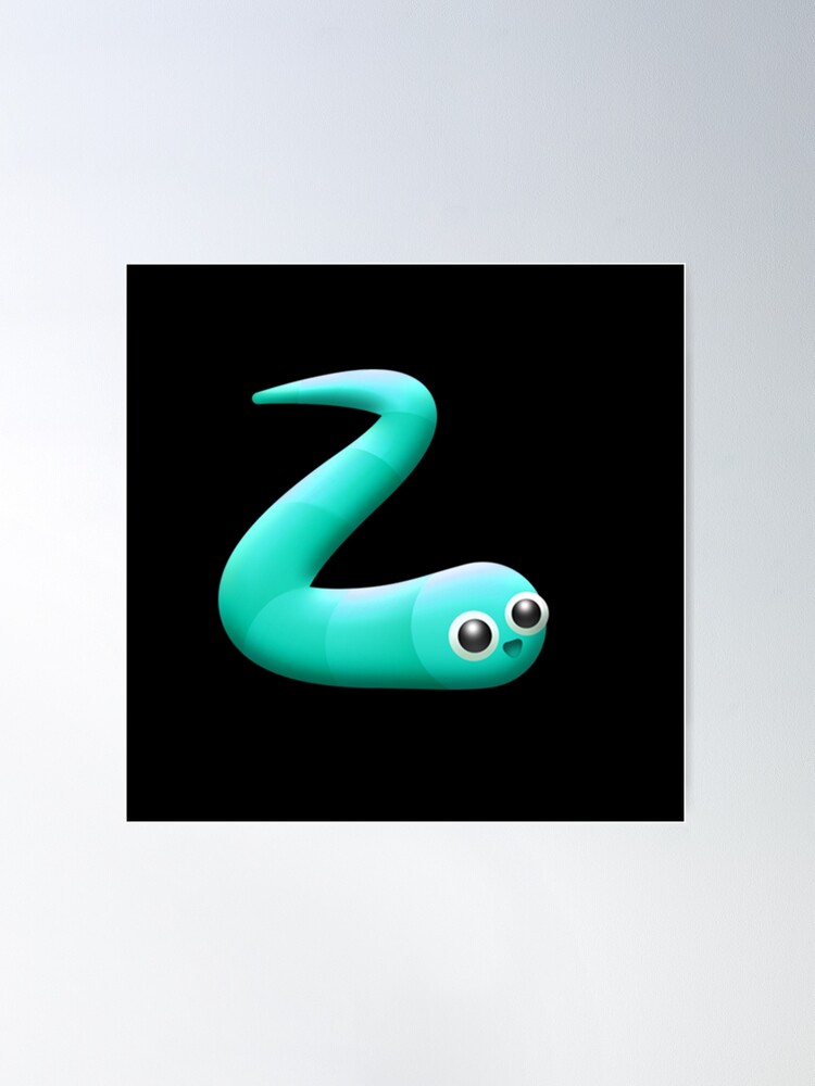 Slither.io video game Poster for Sale by miliosfranc