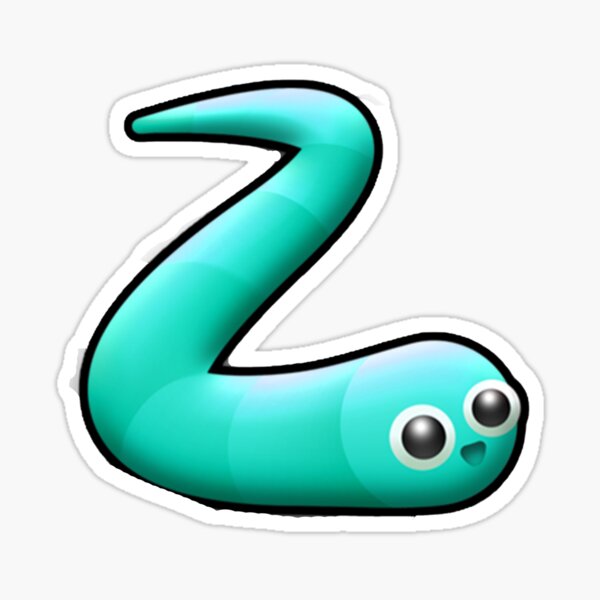 SLITHER.IO Sticker for Sale by ben-wut