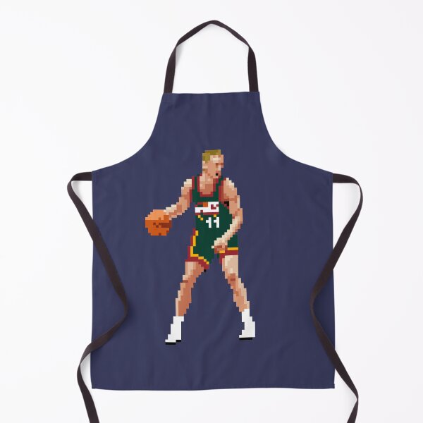 Item preview, Detlef Schrempf Pixel Dribble Qiangy designed and sold by qiangdade.