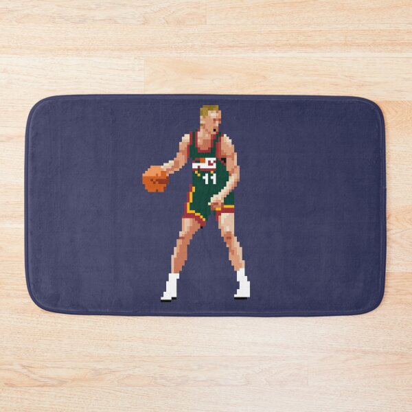 Item preview, Detlef Schrempf Pixel Dribble Qiangy designed and sold by qiangdade.
