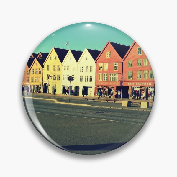 Item preview, Scandinavian wooden houses Bryggen designed and sold by Happiness Creators.