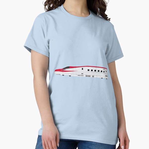 Vista previa del artículo con la obra «Shinkansen Serie E6 - Vista lateral», diseñado y vendido por JonesyDave.