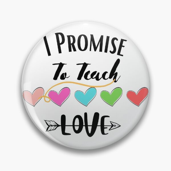 Item preview, I promise to teach designed and sold by Printdude.