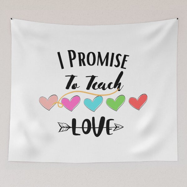 Item preview, I promise to teach designed and sold by Printdude.
