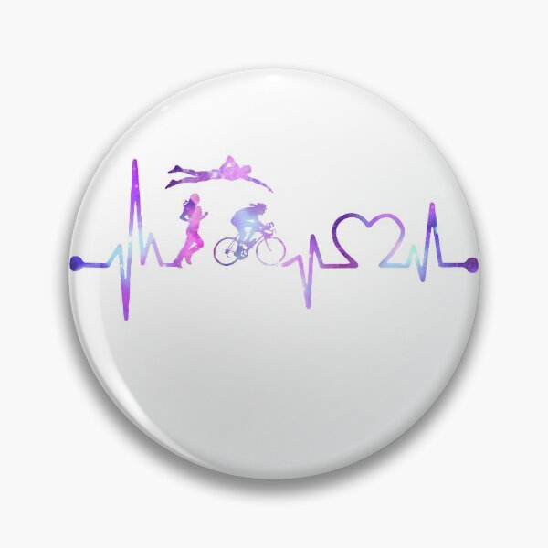 Item preview, TRIATHLON HEARTBEAT GALAXY, TRIATHLON HEARTBEAT , TRIATHLON GALAXY,  designed and sold by tinydreams10.