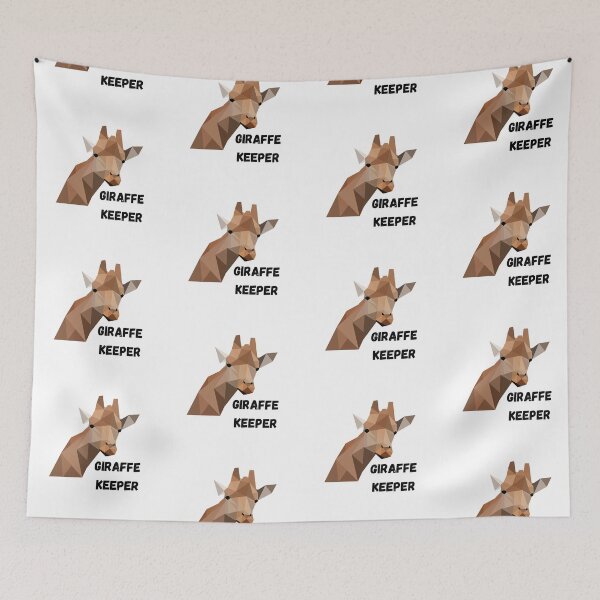 Item preview, Giraffe Keeper designed and sold by Meggie-moos.