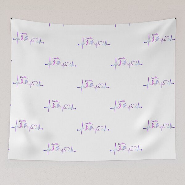 Item preview, TRIATHLON HEARTBEAT GALAXY, TRIATHLON HEARTBEAT , TRIATHLON GALAXY,  designed and sold by tinydreams10.