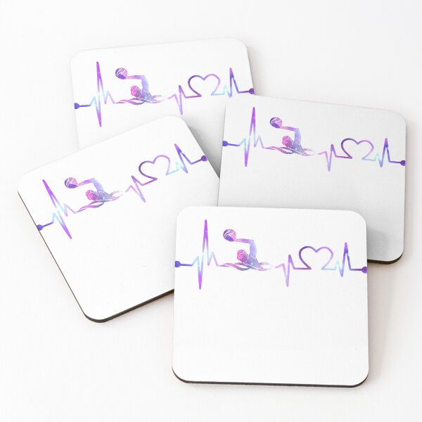 Item preview, WATER POLO HEARTBEAT GALAXY, WATER POLO GALAXY, WATER POLO HEARTBEAT  designed and sold by tinydreams10.