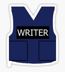 Writer's Vest Sticker
