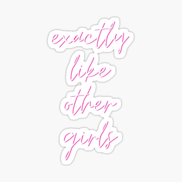 Girls Support Girls Sticker — Lettering Works