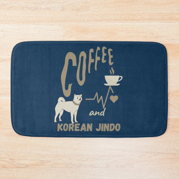 Item preview, coffee and korean jindo  designed and sold by Zikassabi.