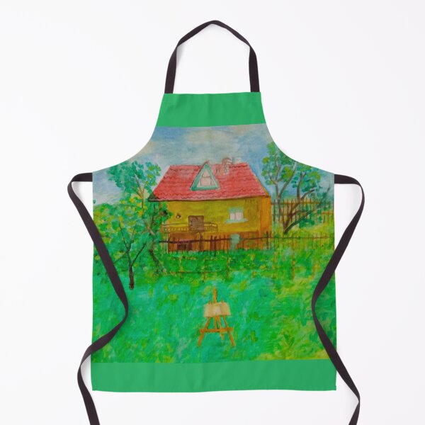 Item preview, Village, neighbours house, rustical designed and sold by MartaTerkiewicz.