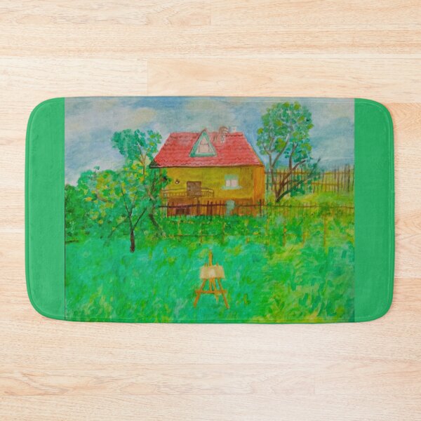 Item preview, Village, neighbours house, rustical designed and sold by MartaTerkiewicz.