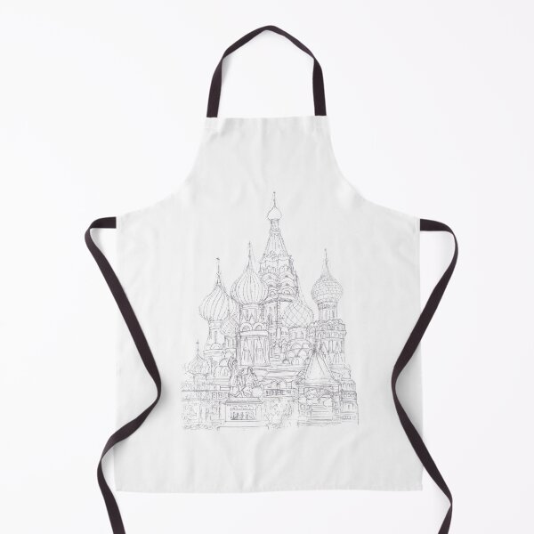 Item preview, Moscow Saint Basil's Cathedral sketch designed and sold by ColorandColor.