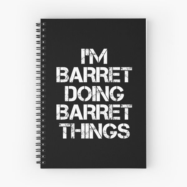 Item preview, Barret Name T Shirt - I'm Barret Doing Barret Things Name Gift Item Tee designed and sold by allahamher.