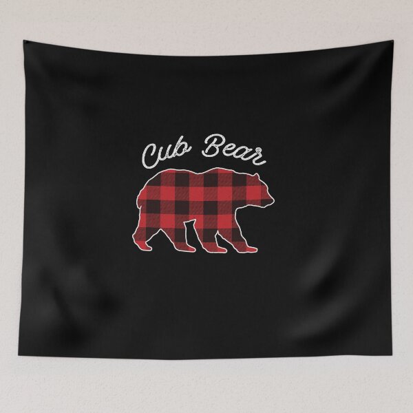 Item preview, Cub Bear - Red Plaid Christmas Pajama Family Gift designed and sold by DavisHasari.