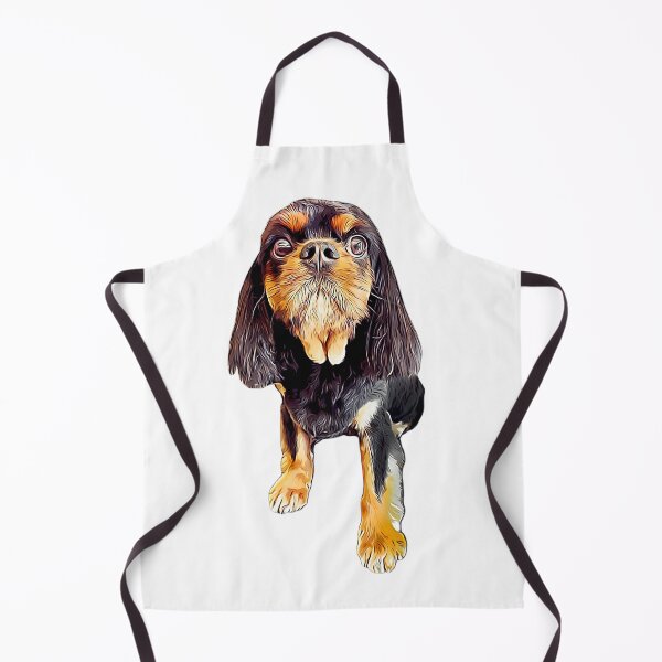 Item preview, Cavalier King Charles Spaniel Black and Tan designed and sold by ElegantCat.