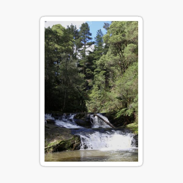 Morwell River Falls Sticker
