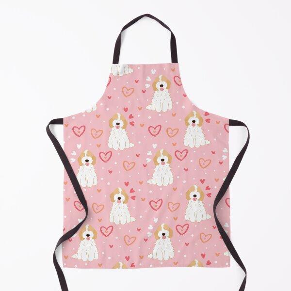 Item preview, LOVE Blenheim Apricot Gold Cockapoo Cavapoo Cavoodle designed and sold by Lulupainting.