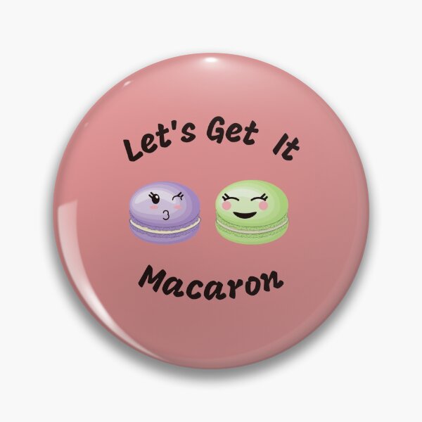 Item preview, Let's Get It Macaron designed and sold by trouble-baker.