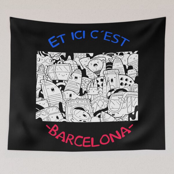 Item preview, ▶ ️ ET ICI C´EST BARCELONA ❤️❤️❤️ designed and sold by KHAOTICSHOP.