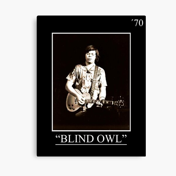 BLIND OWL Canvas Print