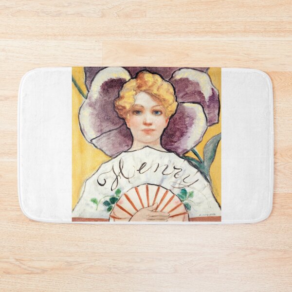 Item preview, A la Pensée - To Thought. Adolphe Willette - Fine Art designed and sold by RudeBeeDesigns.
