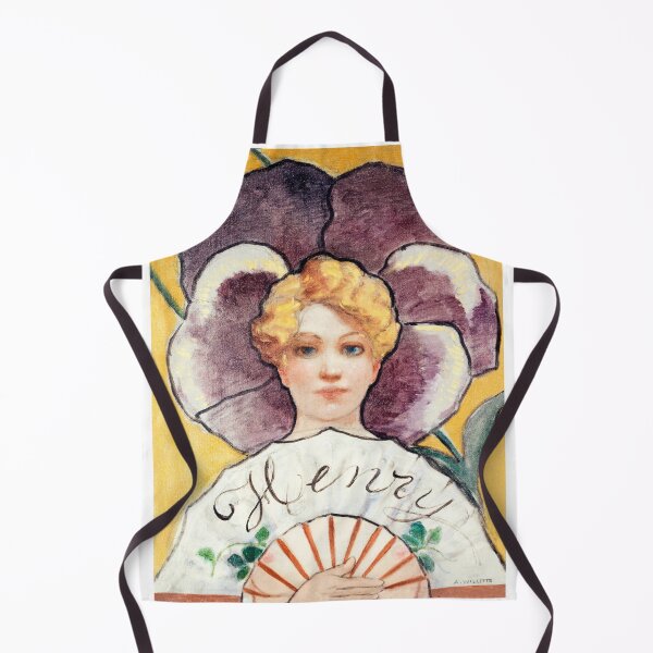 Item preview, A la Pensée - To Thought. Adolphe Willette - Fine Art designed and sold by RudeBeeDesigns.