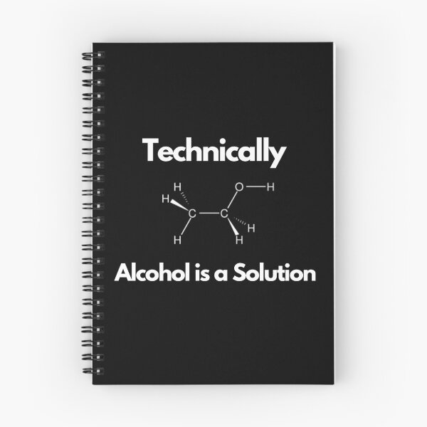 Item preview, technically alcohol is a solution designed and sold by Steph-draws.