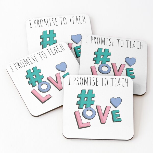 Item preview, I promise to teach LOVE designed and sold by teez4dayz.