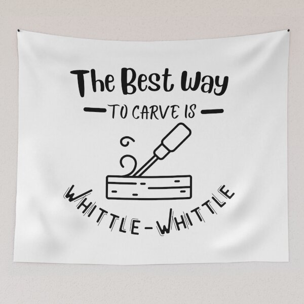 Item preview, Whittle Carving/ Wood Worker/ Wood Carving designed and sold by Printdude.