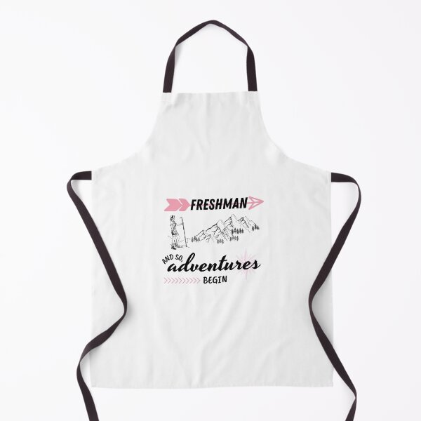 Item preview, Vintage "Freshman Year - And So, Adventures Begin" (Pink) Black Text designed and sold by dbyjane.