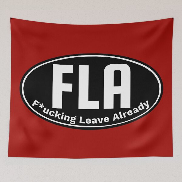 Item preview, Funny Florida FLA (black) designed and sold by DesignsByRisa.