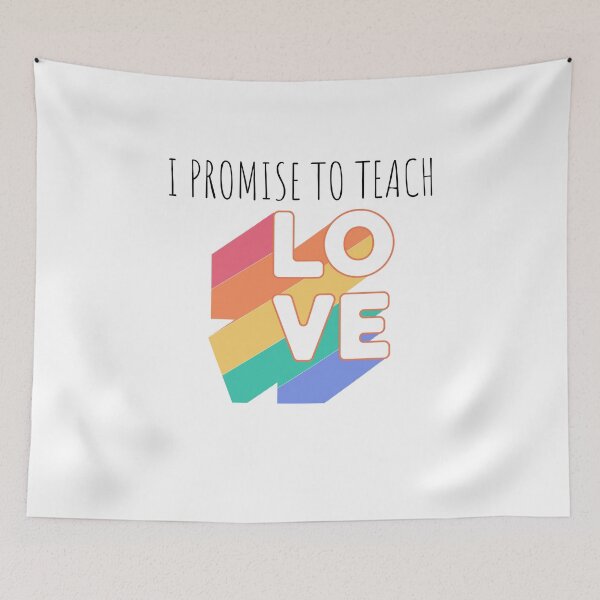 Item preview, I promise to teach LOVE designed and sold by teez4dayz.
