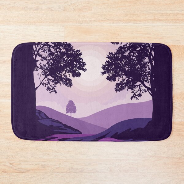 Item preview, Hill And Trees illustration designed and sold by JTS STORE.