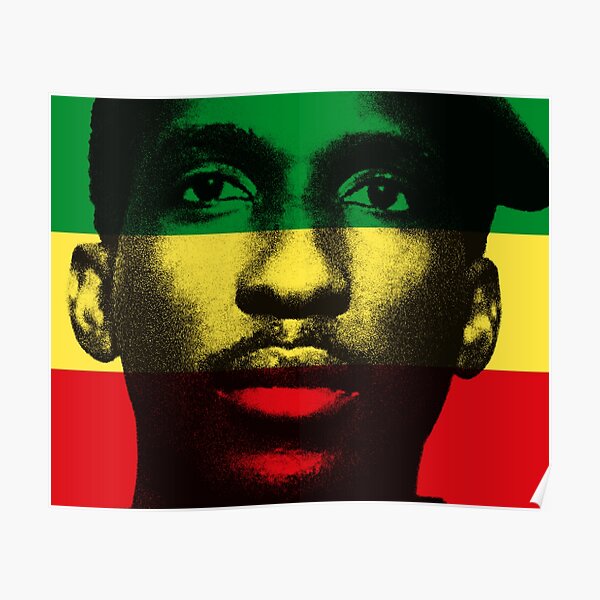 Thomas Sankara panafricain Poster