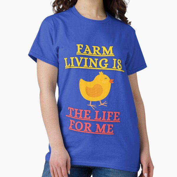 Item preview, FARM LIVING IS THE LIFE FOR ME designed and sold by Adnandar.