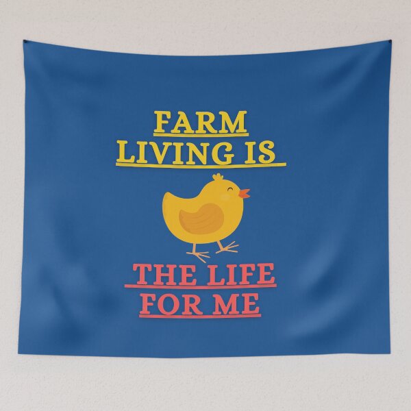 Item preview, FARM LIVING IS THE LIFE FOR ME designed and sold by Adnandar.