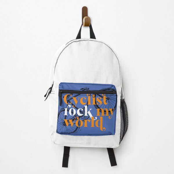 Item preview, Cyclists rock my world. designed and sold by MuggyandMo.