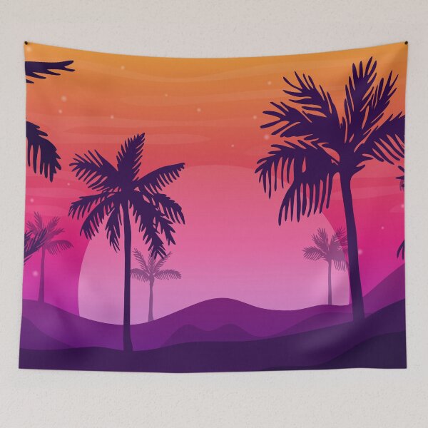 Item preview, Beautiful Colorful Palm Art designed and sold by JTS STORE.