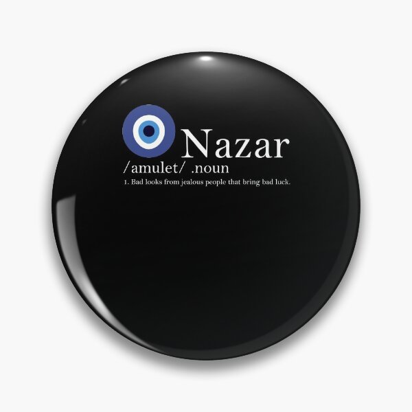 Item preview, Nazar Noun Bad Looks From Jealous People Bring Bad Luck designed and sold by Nessshirts.