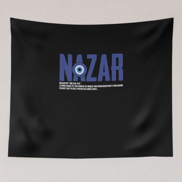 Item preview, Nazar The Evil Eye Stares Back At The World To Shield You designed and sold by Nessshirts.