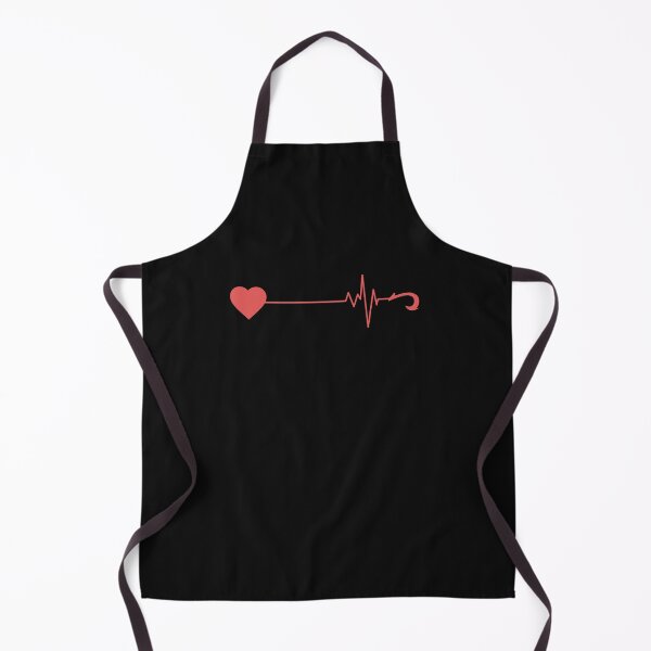 Item preview, Fishing Hook Heartbeat designed and sold by WholesumArt.