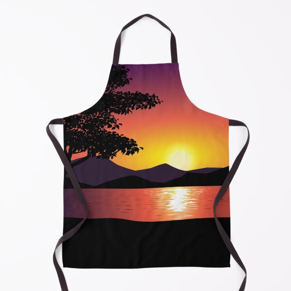 Item preview, Beautiful Sunset Lake Landscape designed and sold by JTS STORE.