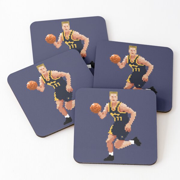 Item preview, Detlef Schrempf Pixel Dribble Qiangy designed and sold by qiangdade.