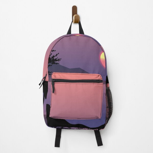Item preview, Beautiful Sunset Scene With Pine Tree designed and sold by JTS STORE.
