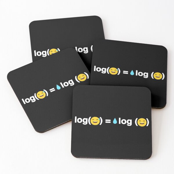 Item preview, Log with Smiley Faces designed and sold by FunnyNerdStuff.