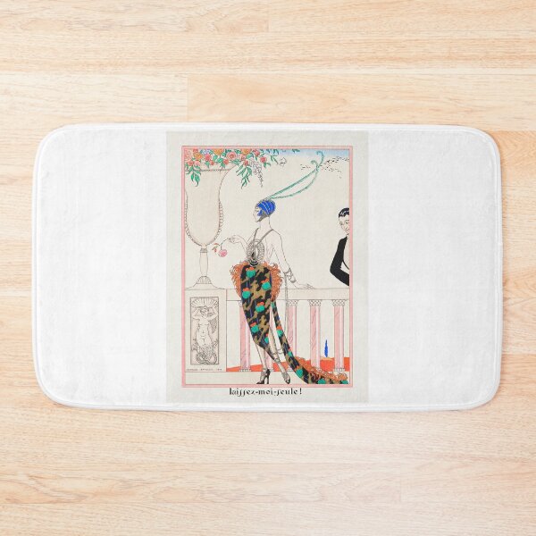 Item preview, Laissez-moi-feule! Let Me Go! Painted 1919 by George Barbier - Art Deco Fashion  designed and sold by RudeBeeDesigns.